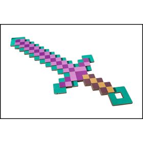 Fa Minecraft kard Zöld - Lila