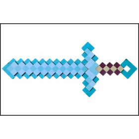 Fa Minecraft kard Halványzöldeskék - világoskék