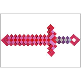 Fa Minecraft kard Piros - Piros ( Láva kard )