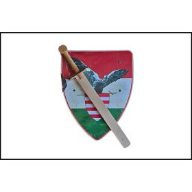 Fa Pajzs karddal - Magyar Turul