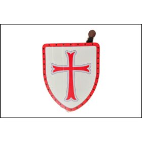 Fa Pajzs karddal - Kereszt