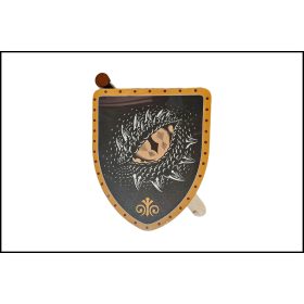 Fa Pajzs karddal - Sárkány szem