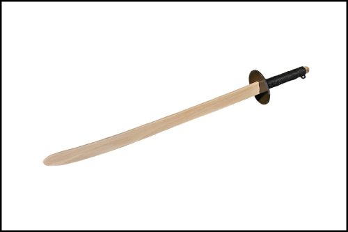 Fa Szamuráj kard - Katana fekete