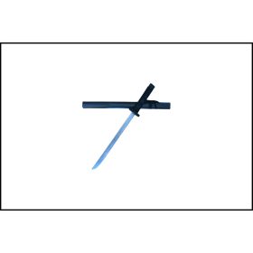 Fa Szamuráj kard - Fekete (kicsi)