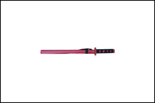 Fa Szamuráj kard - Piros (kicsi)