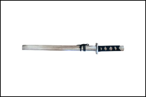 Fa Szamuráj kard - Natúr (nagy)