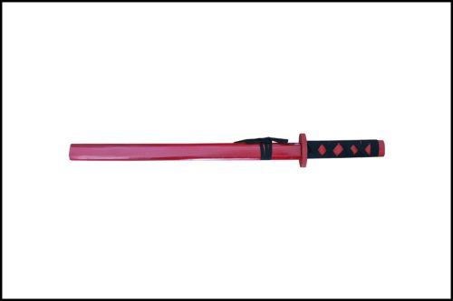 Fa Szamuráj kard - Piros (nagy)