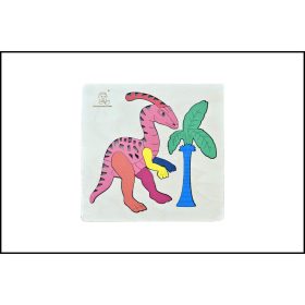 Fa Baba Kirakó Négyzet - Dinoszaurusz - Paraszaurolofusz
