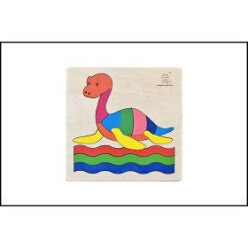Fa Baba Kirakó Négyzet - Dinoszaurusz - Plezioszaurusz