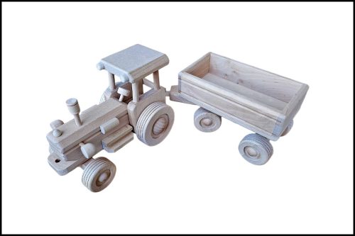 Fa Traktor pótkocsival