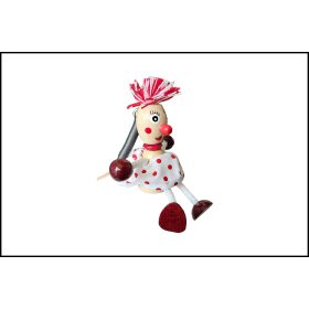 Fa Rugós figura - Bohóc 'B'