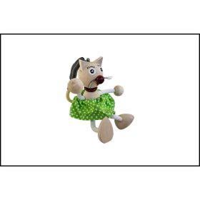 Fa Rugós figura - Cica 
