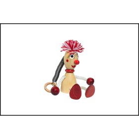 Fa Rugós figura - Bohóc 'C'